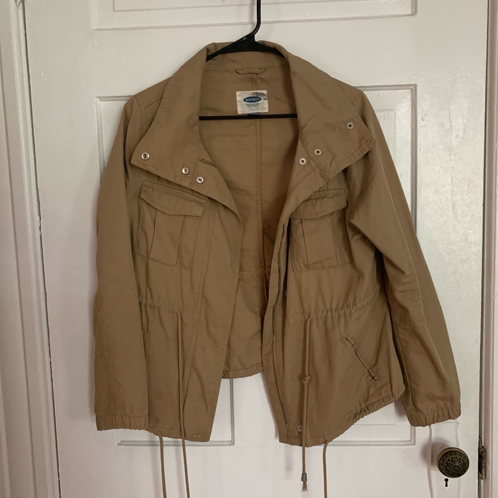 S Tan Old Navy Light Coat